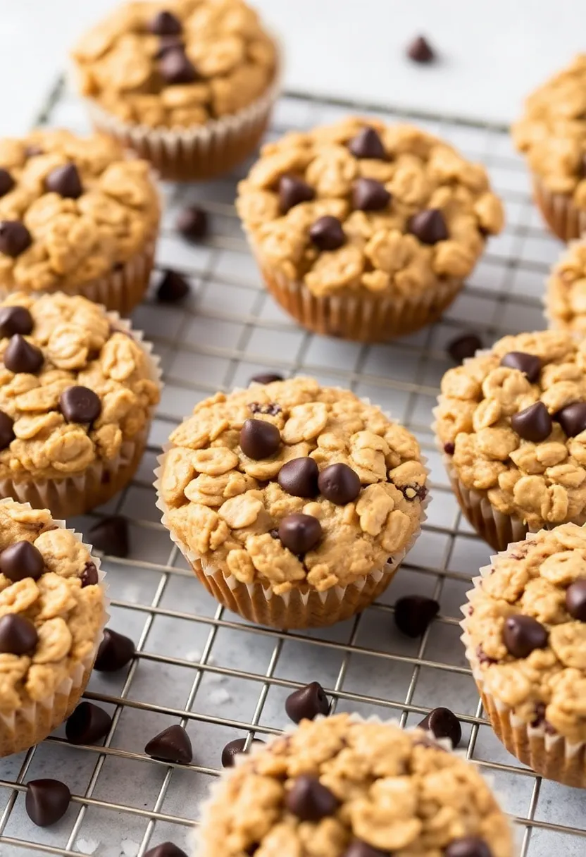 28 Easy Healthy Dessert Recipes That Taste Indulgent - 18. Oatmeal Chocolate Chip Cups