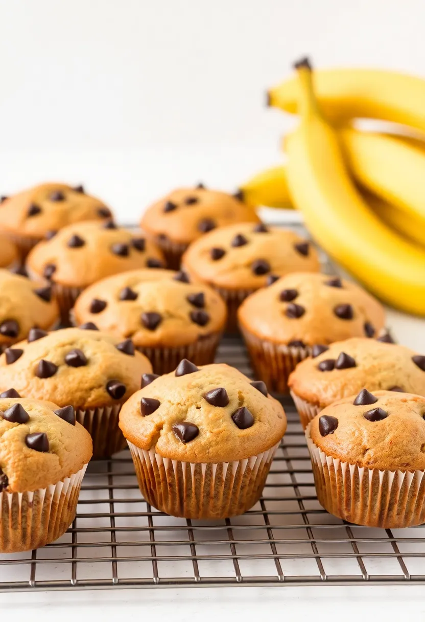 28 Easy Healthy Dessert Recipes That Taste Indulgent - 25. Chocolate Chip Muffins