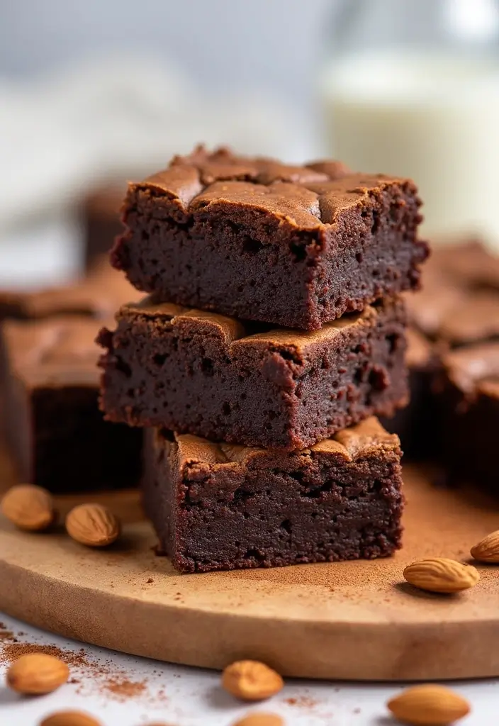 28 Easy Healthy Dessert Recipes That Taste Indulgent - 7. Almond Flour Brownies