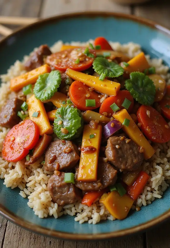 28 Healthy Beef Dinner Recipes That Feel Hearty and Clean - 1. Zesty Beef Stir-Fry