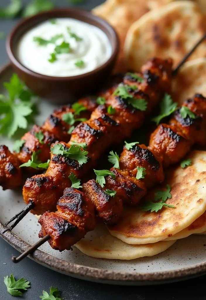 28 Healthy Beef Dinner Recipes That Feel Hearty and Clean - 21. Indian Spiced Beef Skewers