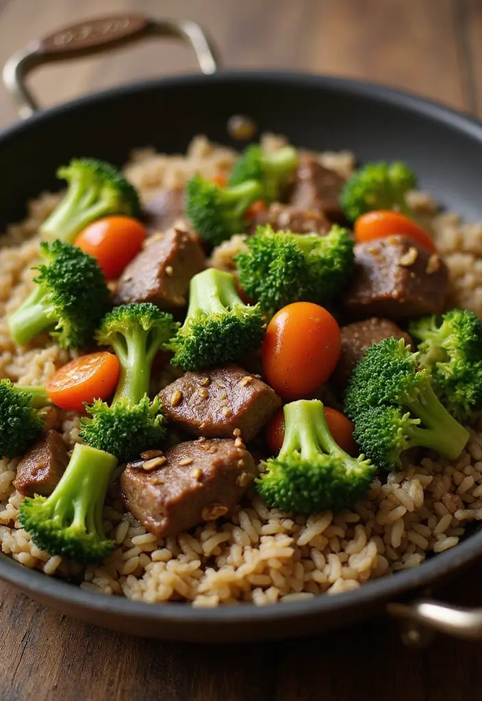 28 Healthy Beef Dinner Recipes That Feel Hearty and Clean - 7. Beef and Broccoli Skillet