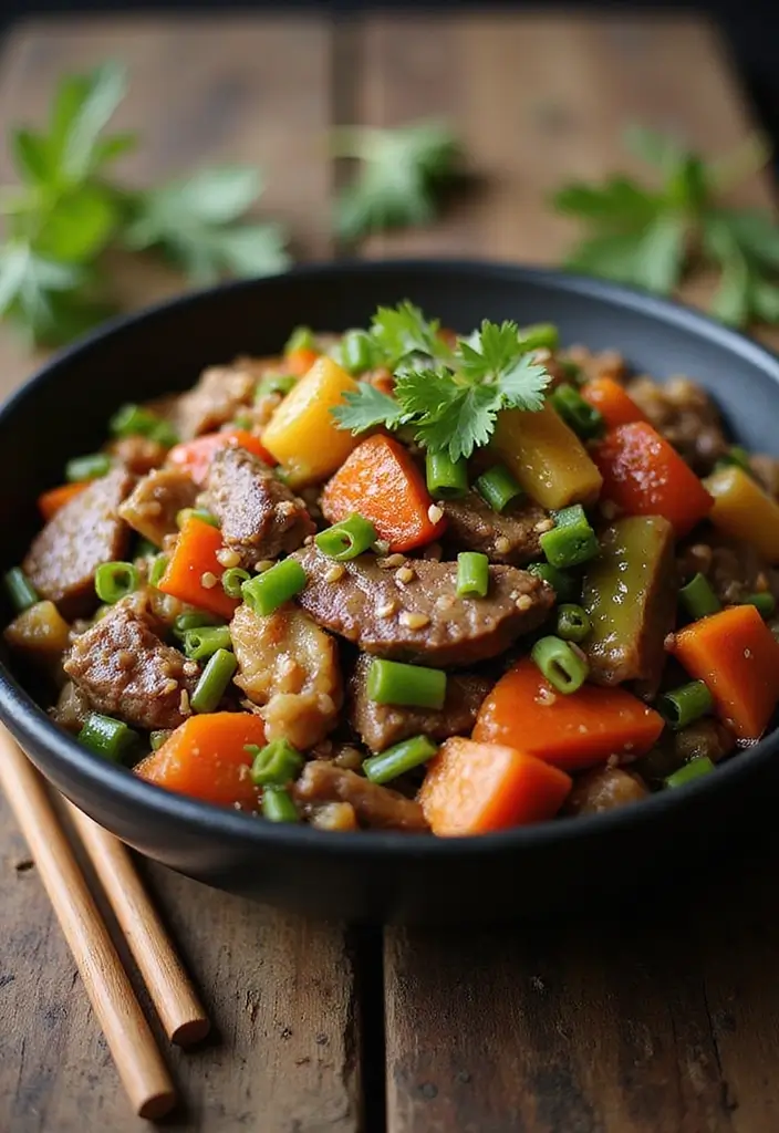 28 Healthy Beef Dinner Recipes That Feel Hearty and Clean - 8. Beef and Vegetable Stir-Fry