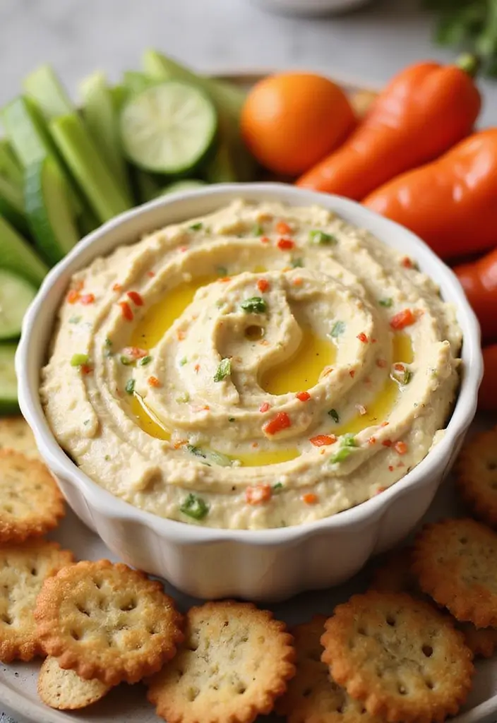 28 Healthy Brussels Sprout Recipes That Taste Amazing - 24. Brussels Sprout and Roasted Red Pepper Dip