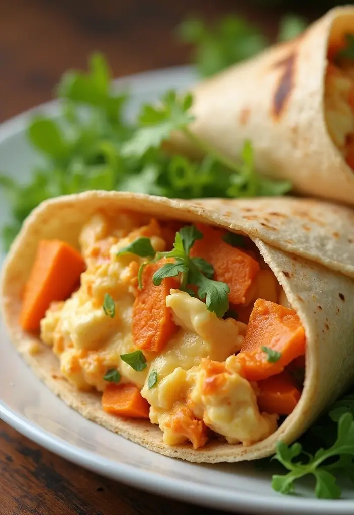 28 Healthy Buffalo Chicken Wraps That Are Spicy and Clean - 25. Buffalo Chicken Wrap with Egg Salad