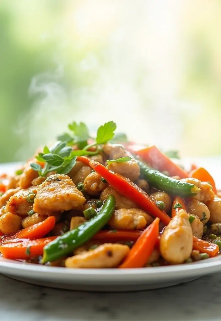 28 Healthy Chicken Lunch Recipes That Travel Well - 10. Chicken and Veggie Stir-Fry