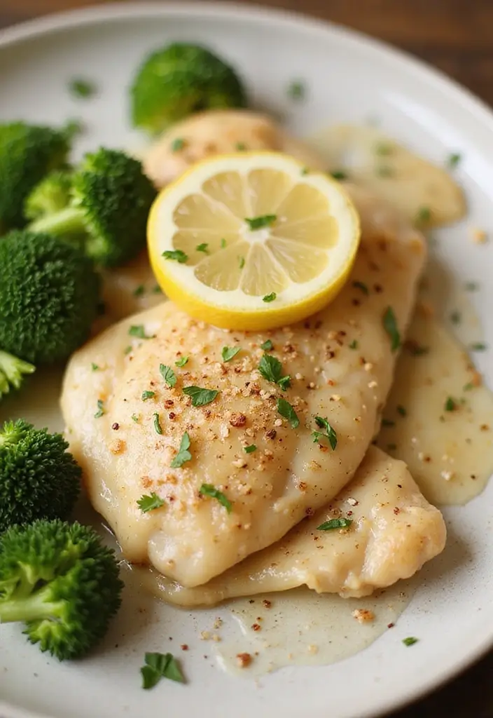 28 Healthy Chicken Piccata Recipes That are Light and Lemony - 19. Lemon Pepper Chicken Piccata