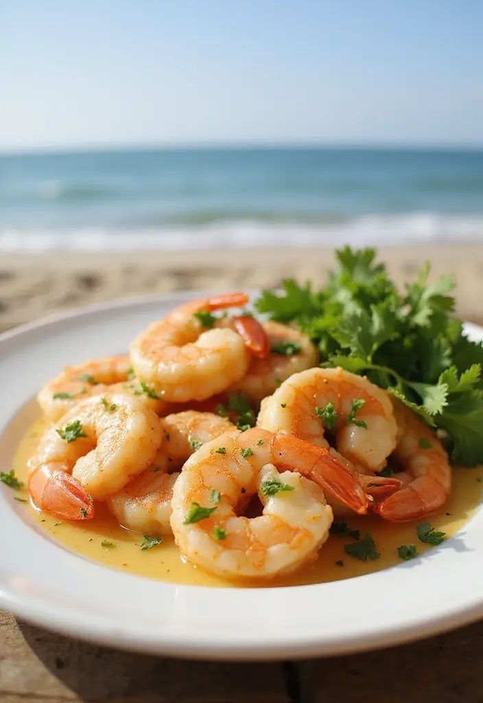 28 Healthy Chicken Piccata Recipes That are Light and Lemony - 26. Lemon Shrimp Piccata