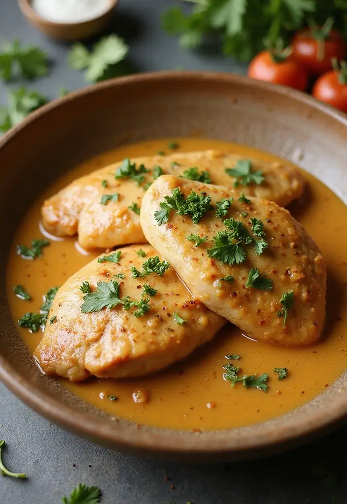 28 Healthy Chicken Piccata Recipes That are Light and Lemony - 3. Creamy Healthy Chicken Piccata