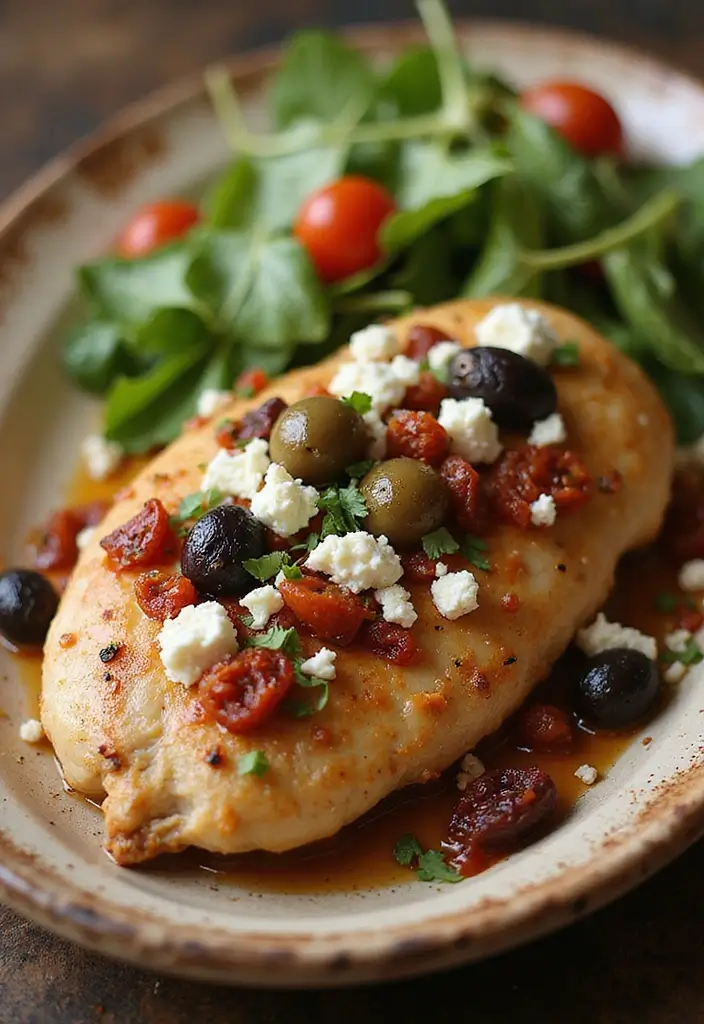 28 Healthy Chicken Piccata Recipes That are Light and Lemony - 6. Mediterranean Chicken Piccata