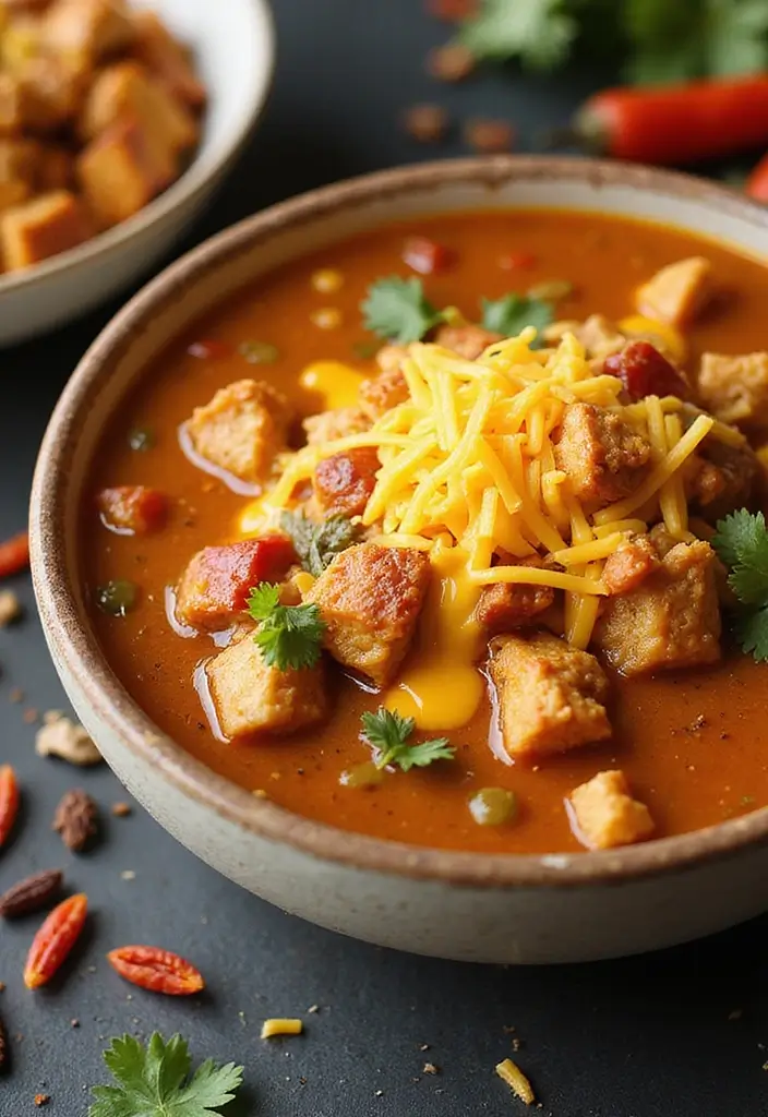 28 Healthy Chicken Tortilla Soup Crock Pot Recipes That Cook Themselves - 7. Low-Carb Chicken Tortilla Soup