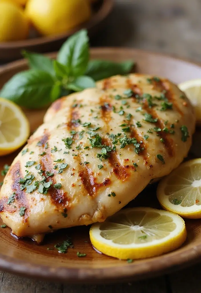 28 Healthy Lemon Chicken Recipes That Are Fresh and Zingy - 1. Lemon Herb Grilled Chicken