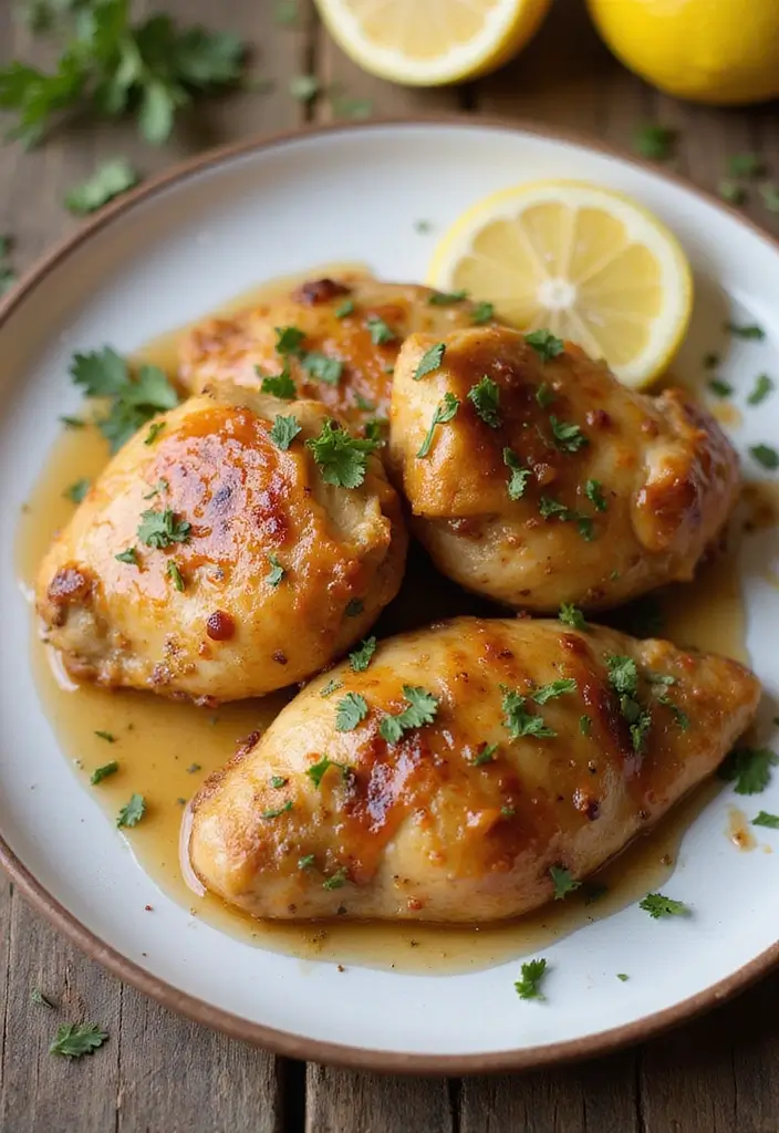 28 Healthy Lemon Chicken Recipes That Are Fresh and Zingy - 17. Lemon Honey Chicken