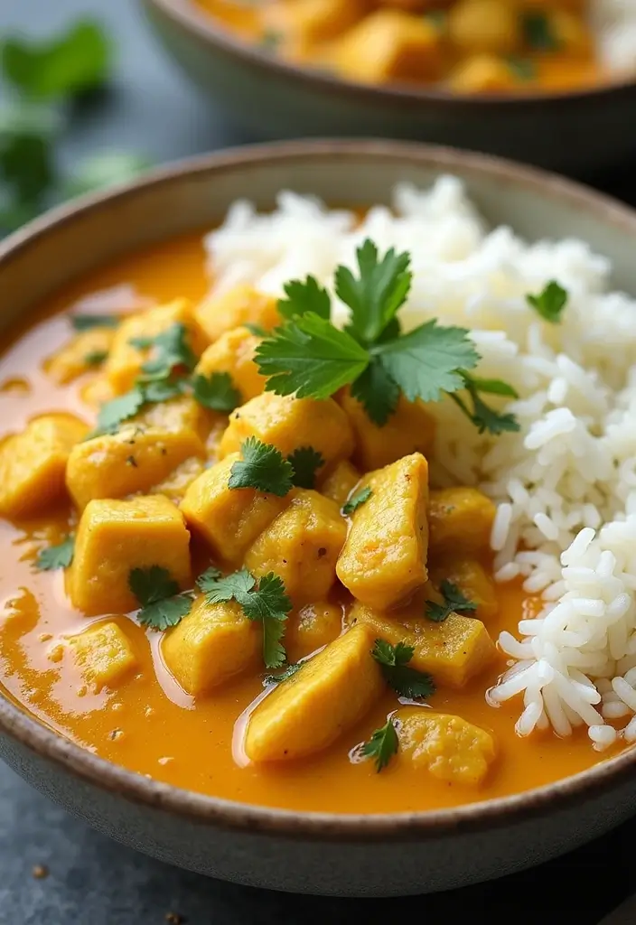 28 Healthy Lemon Chicken Recipes That Are Fresh and Zingy - 19. Lemon Coconut Chicken Curry