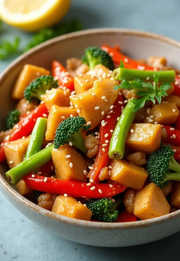 28 Healthy Lemon Chicken Recipes That Are Fresh and Zingy - 2. Zesty Lemon Chicken Stir-Fry