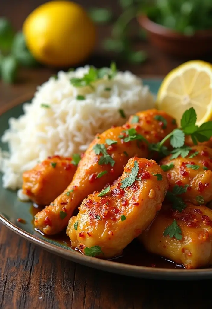 28 Healthy Lemon Chicken Recipes That Are Fresh and Zingy - 21. Spicy Lemon Chicken