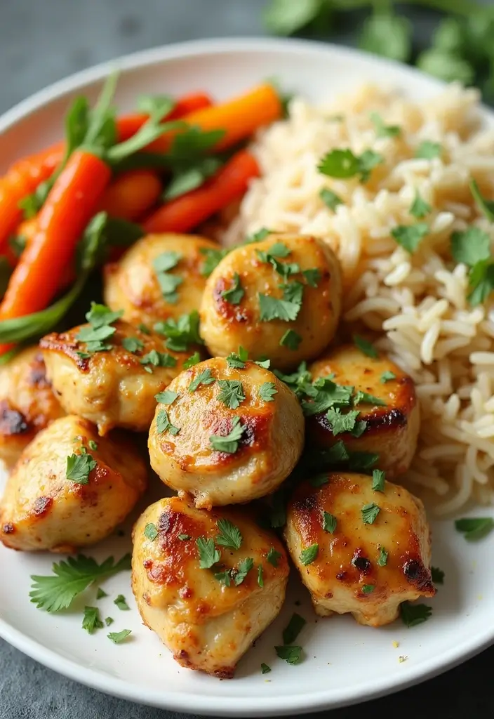 28 Healthy Lemon Chicken Recipes That Are Fresh and Zingy - 22. Lemon Ginger Chicken