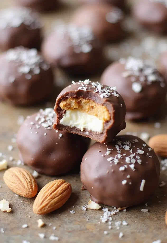 28 Healthy Low Carb Recipes That Don’t Sacrifice Taste - 13. Sugar-Free Almond Joy Bites