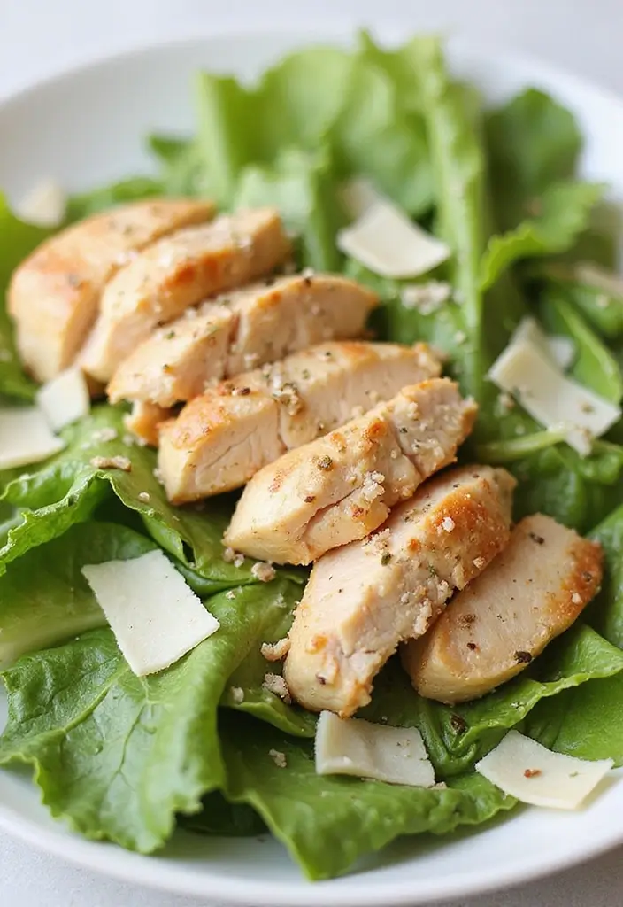 28 Healthy Low Carb Recipes That Don’t Sacrifice Taste - 21. Chicken Caesar Salad