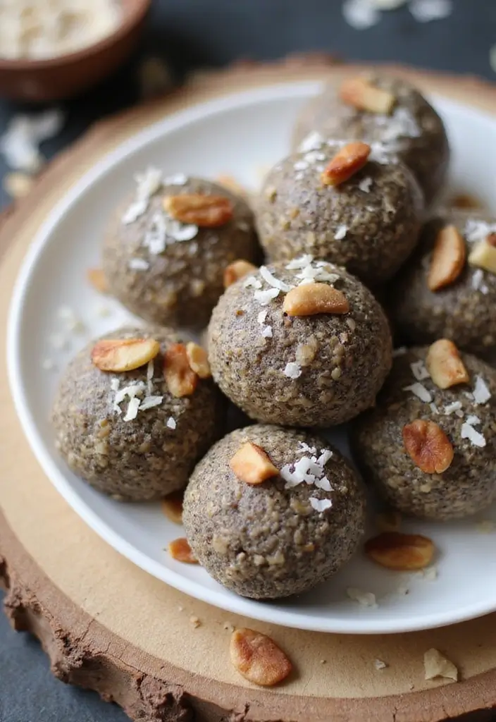 28 Healthy Low Carb Recipes That Don’t Sacrifice Taste - 24. Chia Seed Energy Balls