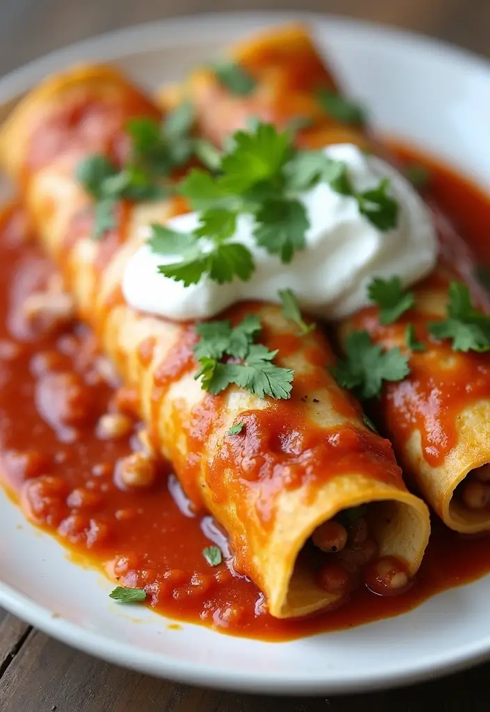 28 Healthy Mexican Dinner Recipes That Are Fresh and Zesty - 14. Turkey and Zucchini Enchiladas