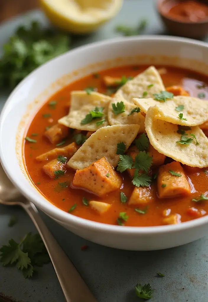 28 Healthy Mexican Dinner Recipes That Are Fresh and Zesty - 24. Chicken Tortilla Soup