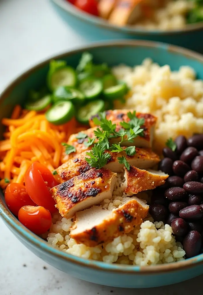 28 Healthy Mexican Dinner Recipes That Are Fresh and Zesty - 4. Cauliflower Rice Burrito Bowls
