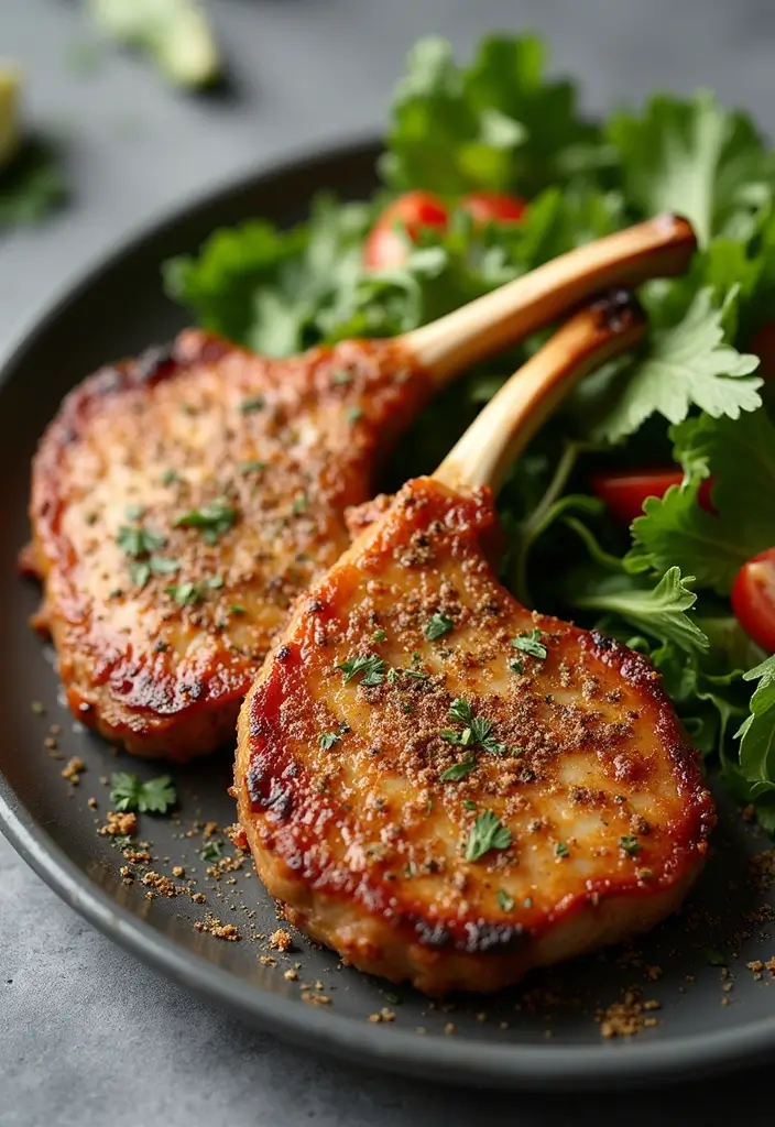 28 Healthy Pork Chop Recipes That Are Juicy and Lean - 13. Cumin and Coriander Pork Chops