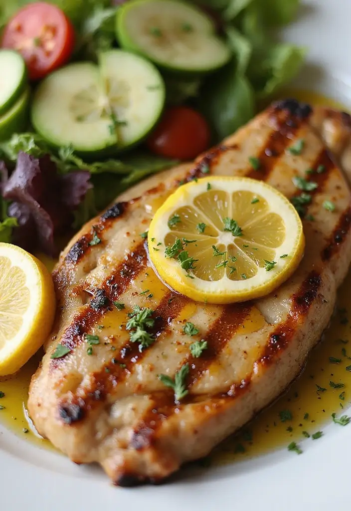 28 Healthy Pork Chop Recipes That Are Juicy and Lean - 20. Italian Lemon and Olive Oil Pork Chops