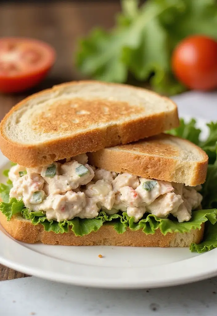 28 Tuna Sandwich Recipes Healthy Lunches You’ll Love - 1. Classic Tuna Salad Sandwich