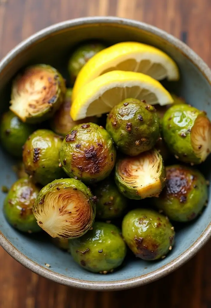 29 Air Fryer Recipes Healthy and Crispy Every Time - 10. Air Fryer Roasted Brussels Sprouts