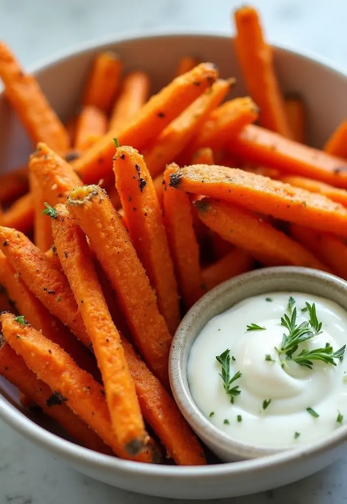 29 Air Fryer Recipes Healthy and Crispy Every Time - 13. Air Fryer Carrot Fries