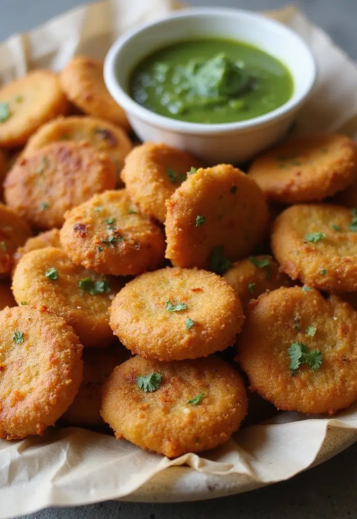 29 Air Fryer Recipes Healthy and Crispy Every Time - 2. Air Fryer Vegetable Pakoras