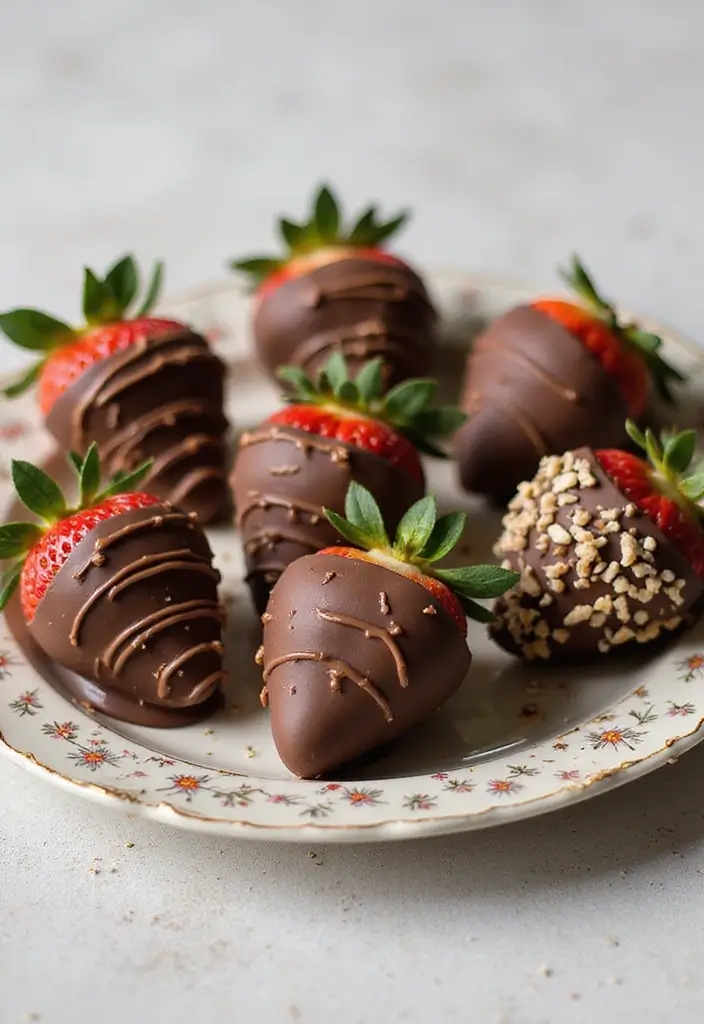 29 Air Fryer Recipes Healthy and Crispy Every Time - 21. Air Fryer Chocolate-Covered Strawberries