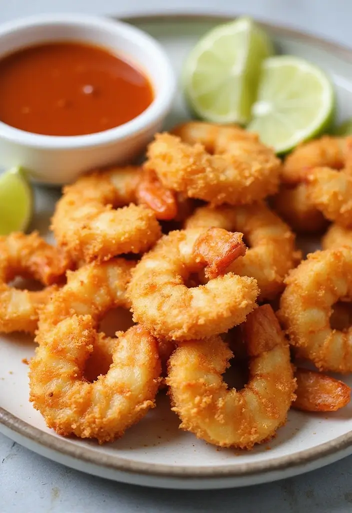 29 Air Fryer Recipes Healthy and Crispy Every Time - 24. Air Fryer Coconut Shrimp