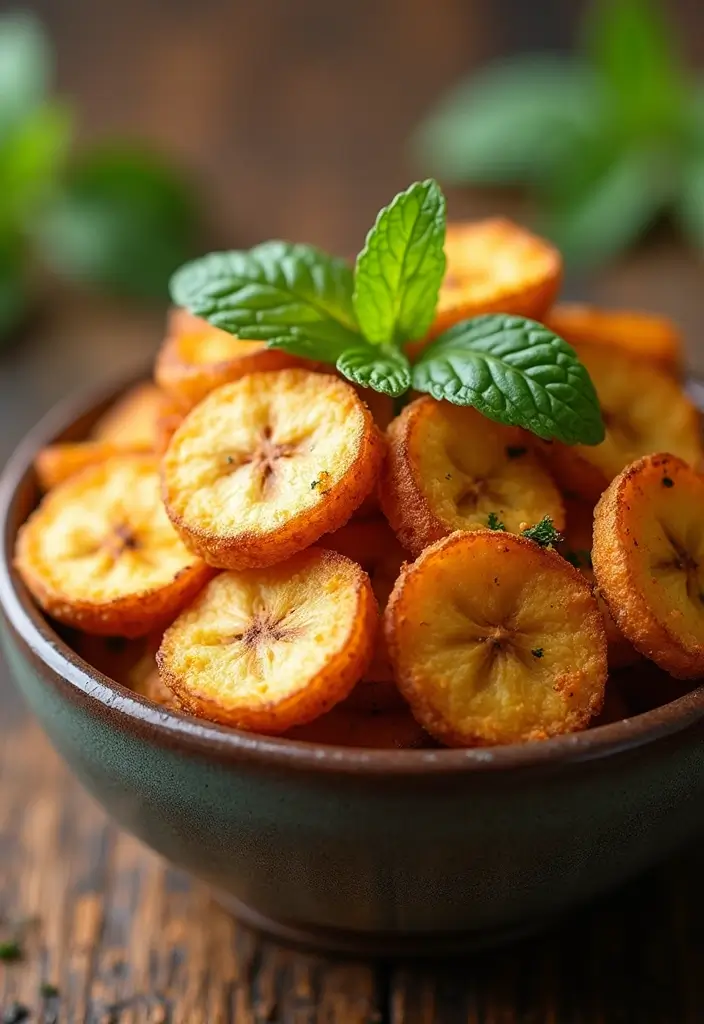 29 Air Fryer Recipes Healthy and Crispy Every Time - 29. Air Fryer Banana Chips