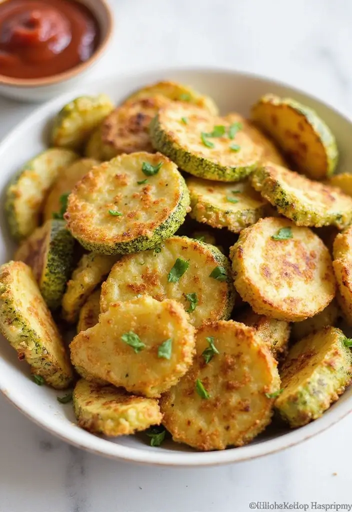 29 Air Fryer Recipes Healthy and Crispy Every Time - 6. Air Fryer Zucchini Fries