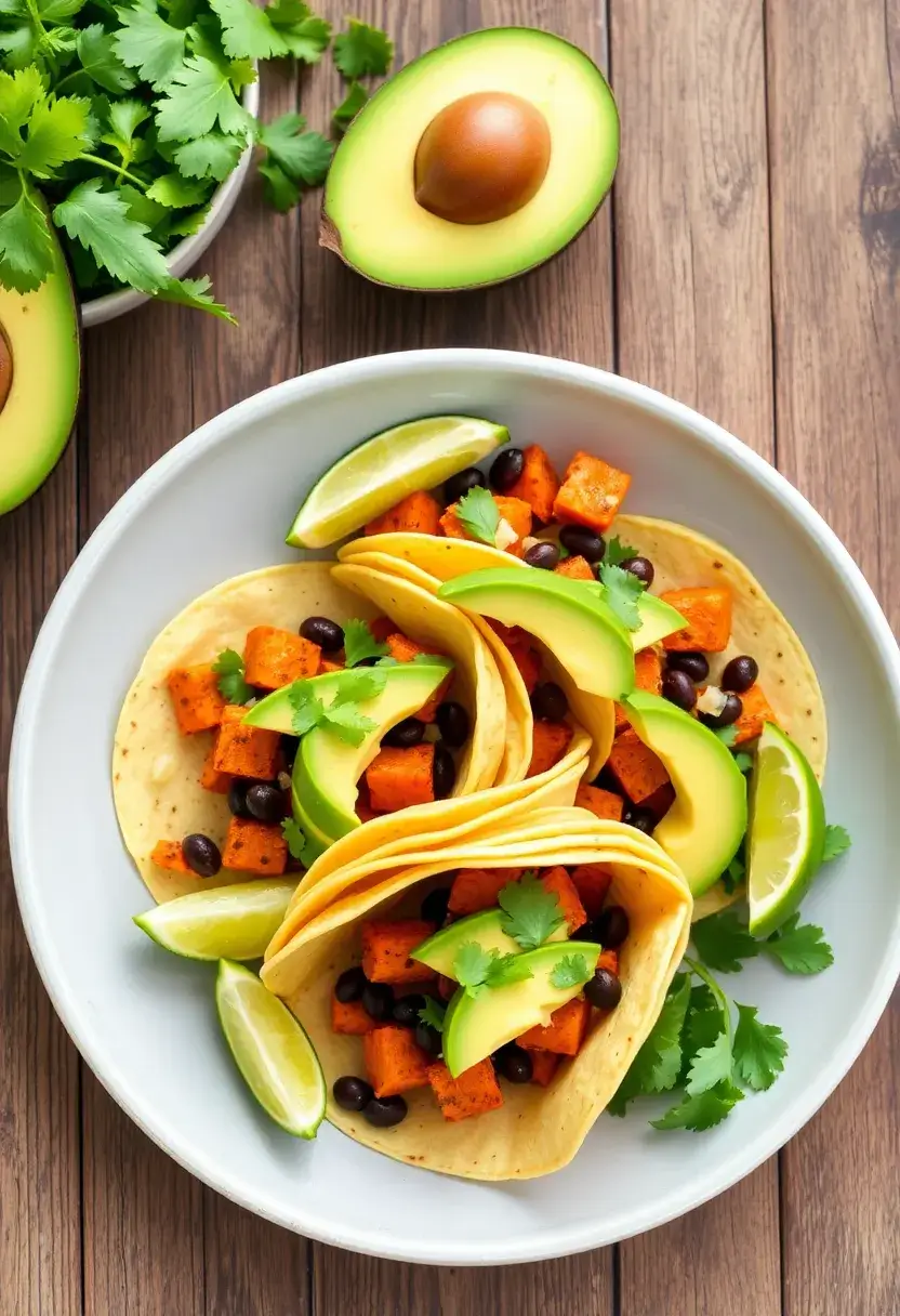 29 Easy Dinner Recipes: Healthy Meals for Busy Nights - 10. Sweet Potato and Black Bean Tacos