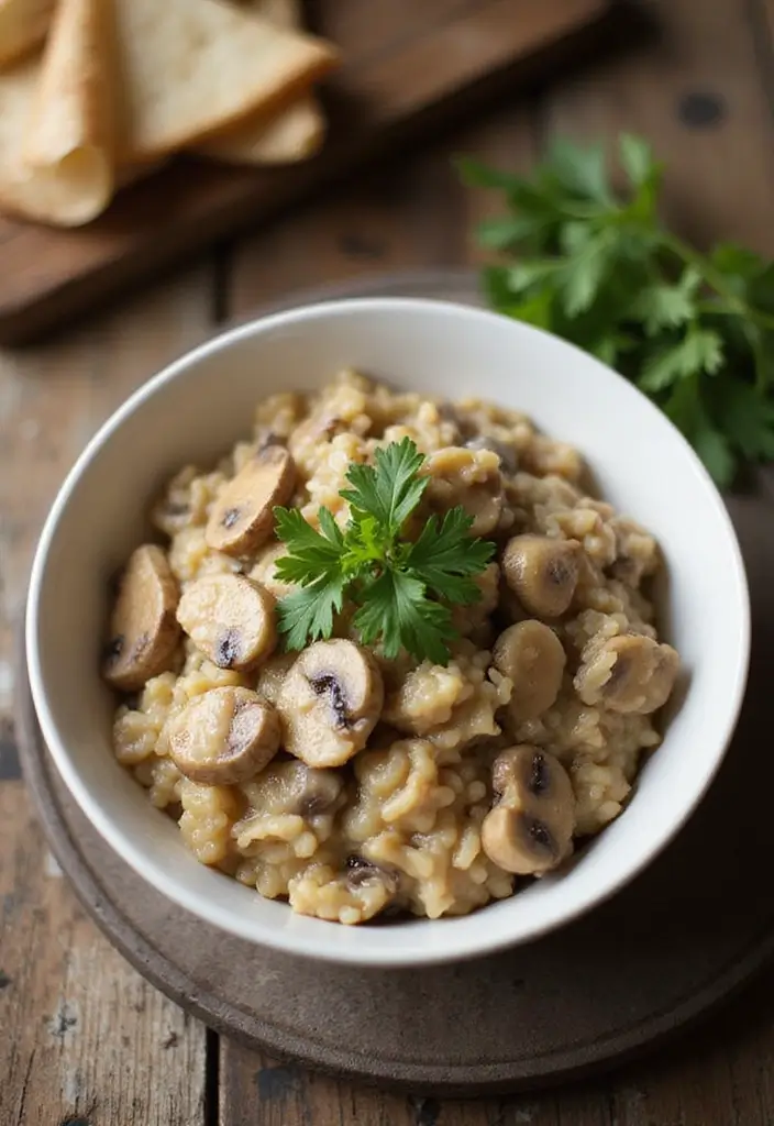 29 Easy Dinner Recipes: Healthy Meals for Busy Nights - 11. Mushroom Risotto