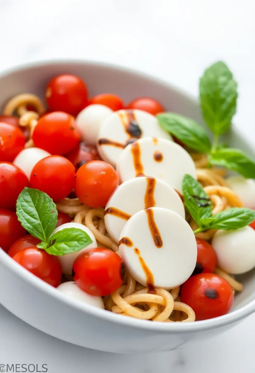 29 Easy Dinner Recipes: Healthy Meals for Busy Nights - 15. Caprese Pasta Salad