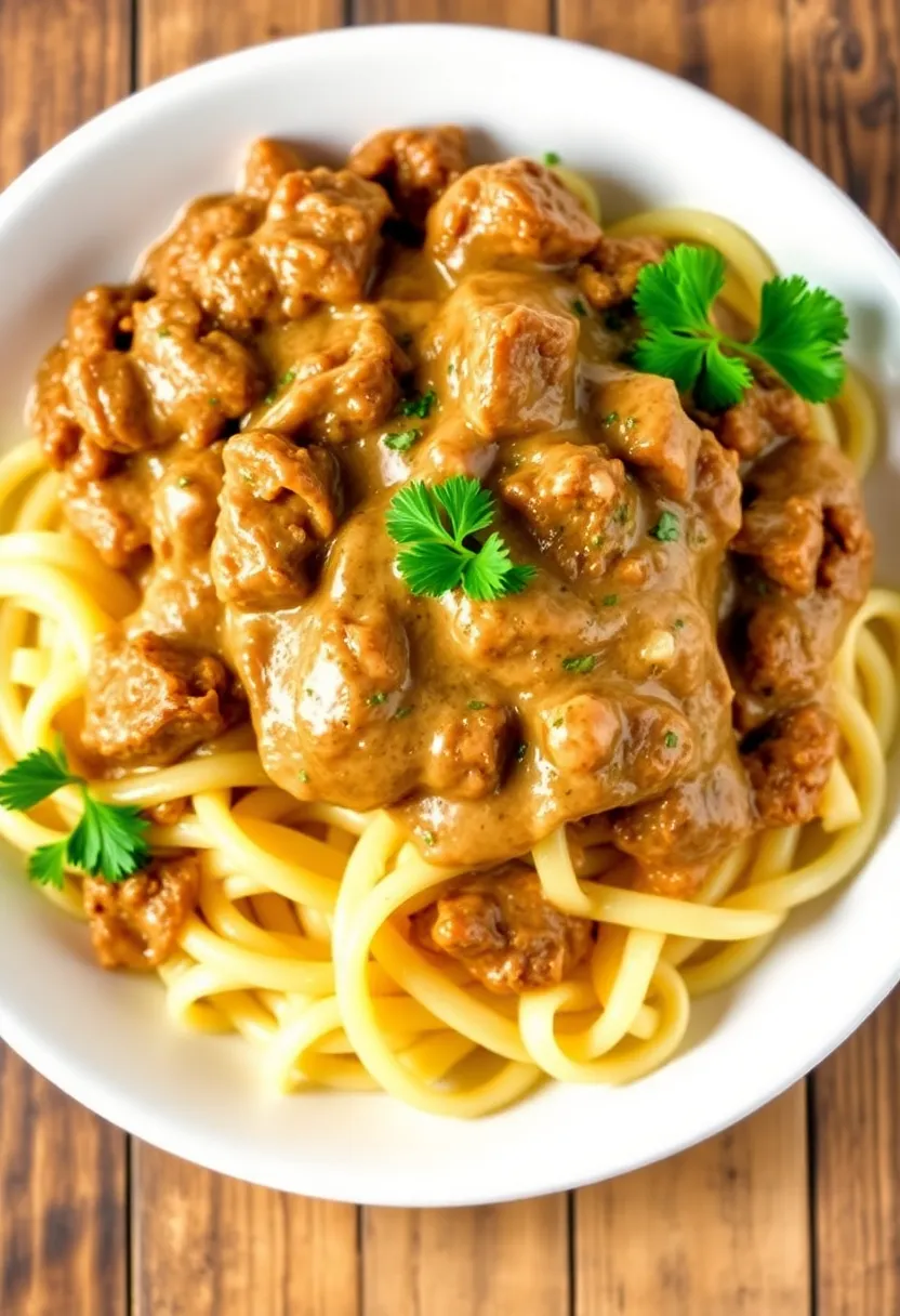29 Easy Dinner Recipes: Healthy Meals for Busy Nights - 19. Easy Beef Stroganoff