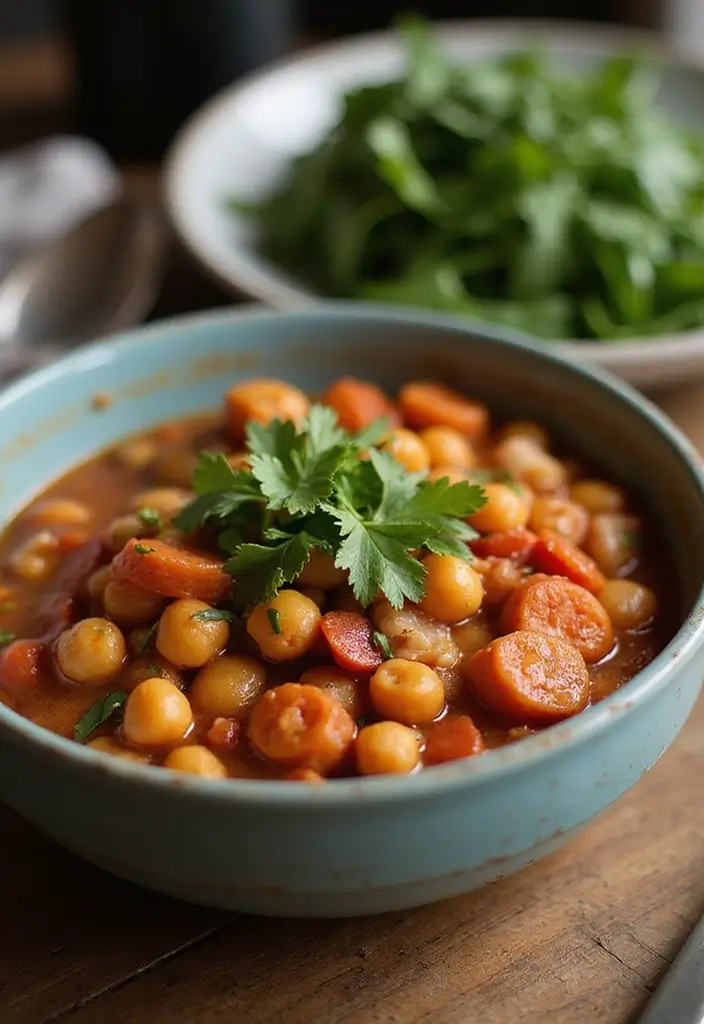 29 Easy Dinner Recipes: Healthy Meals for Busy Nights - 3. One-Pot Mediterranean Chickpea Stew