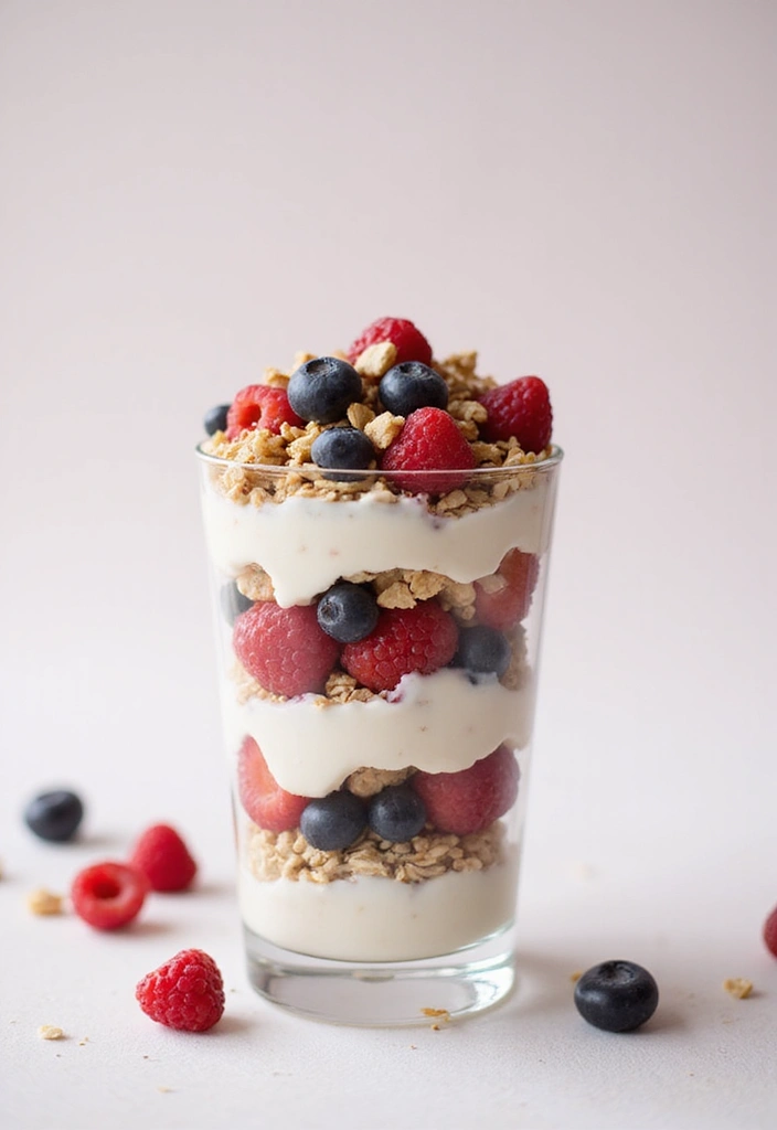 29 Easy Healthy Lunch Recipes You’ll Actually Look Forward To - 14. Oats & Yogurt Parfait