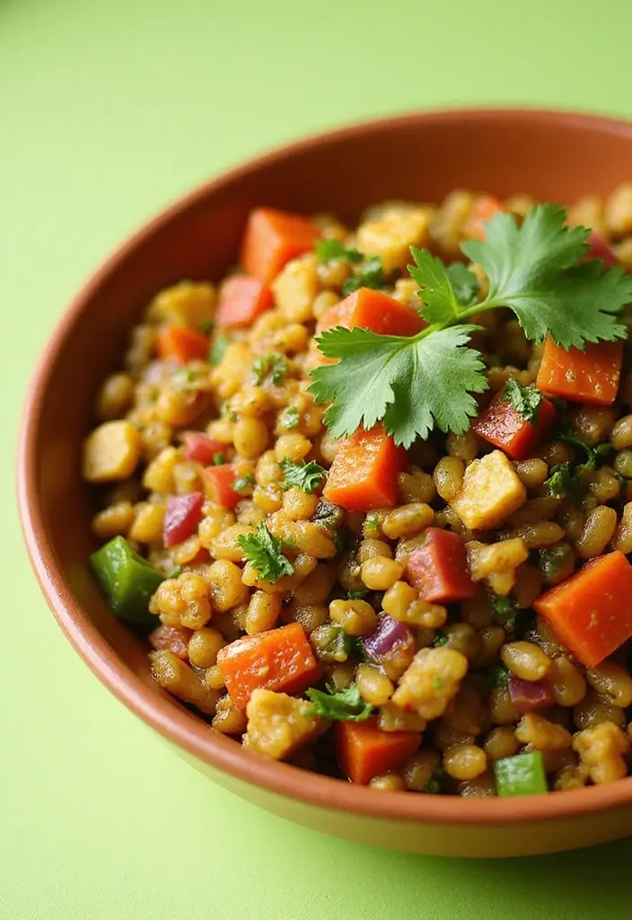 29 Easy Healthy Lunch Recipes You’ll Actually Look Forward To - 26. Curried Lentil Salad