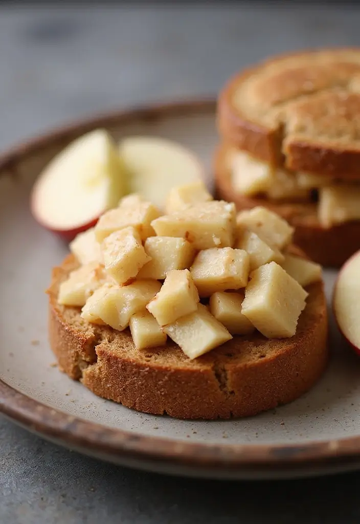 29 Easy Healthy Lunch Recipes You’ll Actually Look Forward To - 28. Apple & Almond Butter Sandwich