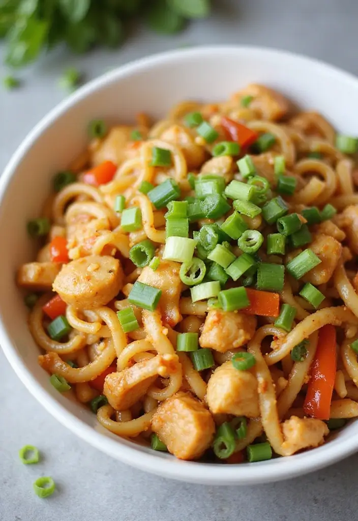 29 Healthy Bang Bang Chicken Recipes That Are Sweet and Spicy - 10. Bang Bang Chicken Pasta