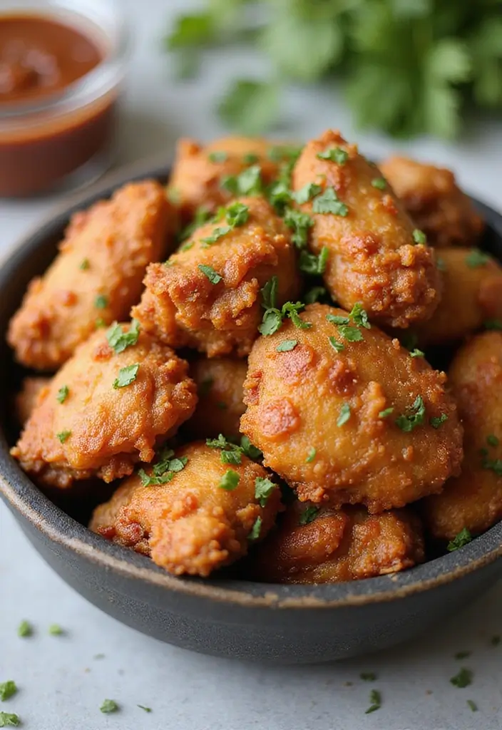 29 Healthy Bang Bang Chicken Recipes That Are Sweet and Spicy - 14. Air Fryer Bang Bang Chicken