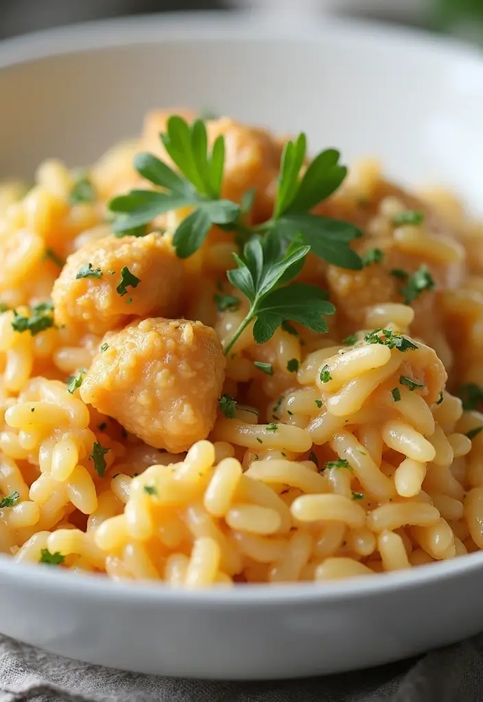 29 Healthy Bang Bang Chicken Recipes That Are Sweet and Spicy - 22. Bang Bang Chicken Risotto