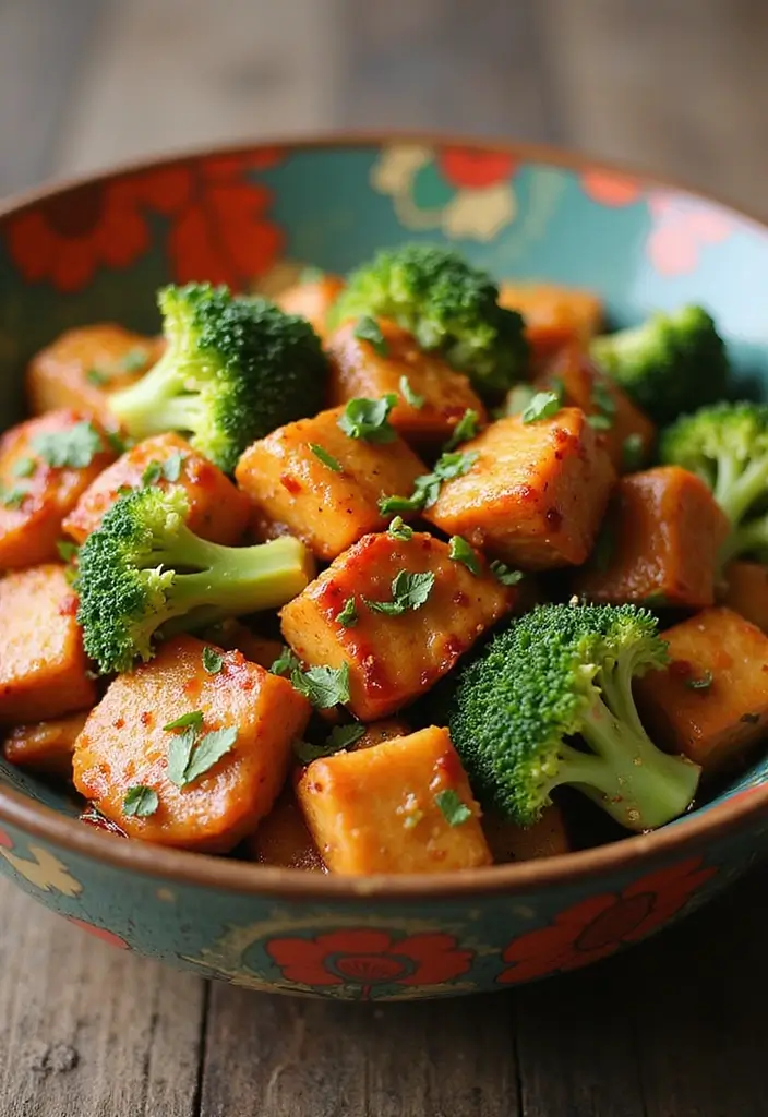 29 Healthy Bang Bang Chicken Recipes That Are Sweet and Spicy - 28. Bang Bang Chicken and Broccoli Stir-Fry
