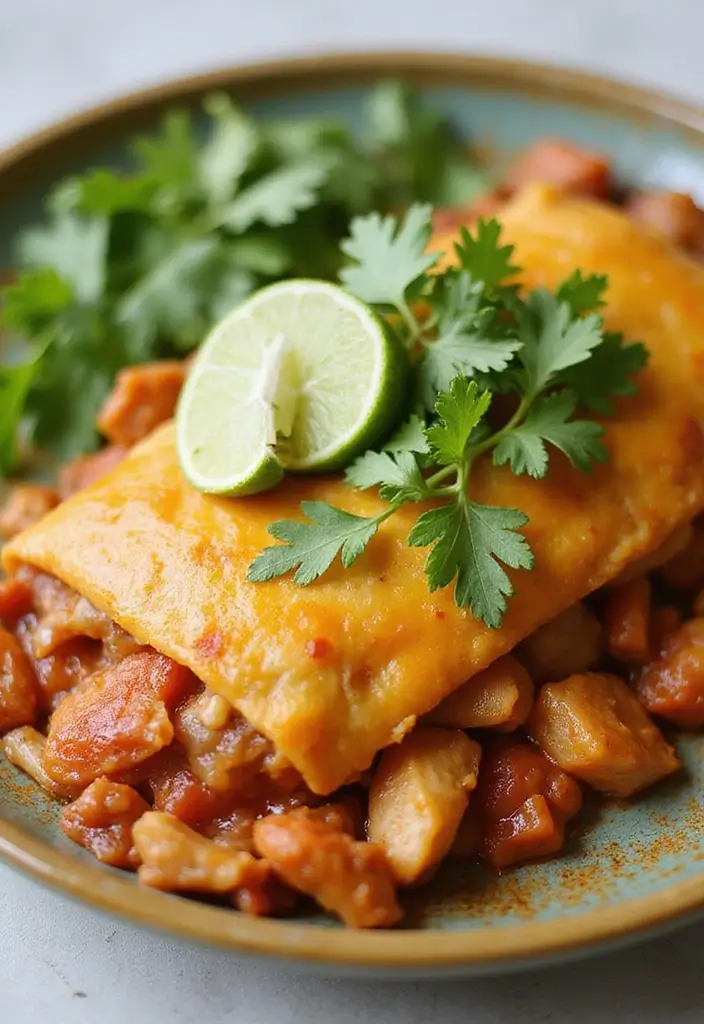 29 Healthy Chicken Enchilada Casserole Recipes That Comfort - 3. Low-Calorie Enchilada Casserole